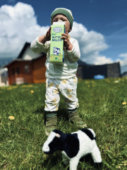 Groß und Stark Dank der Upländer Buttermilch